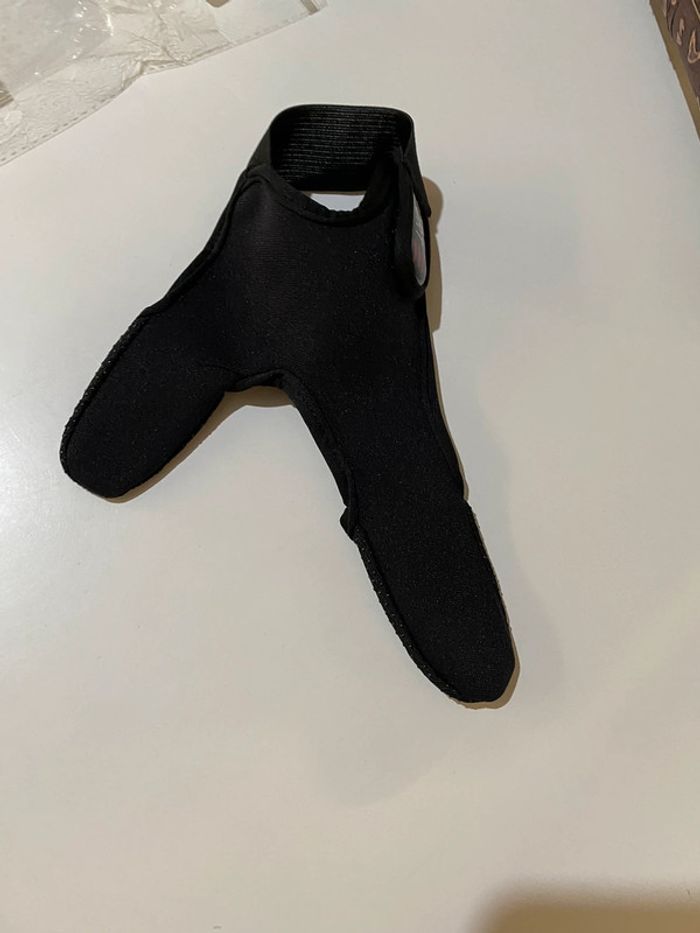 Gants noir anti dérapant pour pêcheur