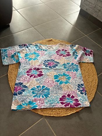 T shirt fleurit