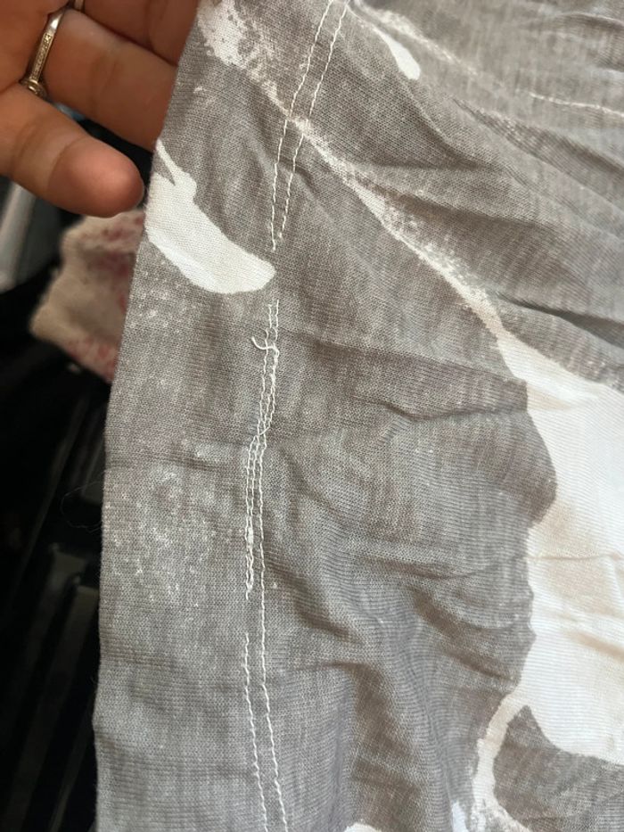 Robe longue blanche à fleurs - photo numéro 10