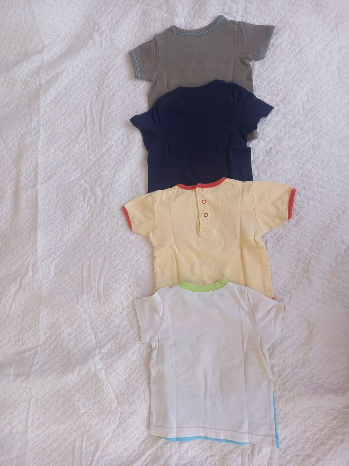 Lot de 4 t-shirts 12 mois - photo numéro 9