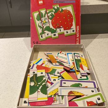 Jeux premiers pas vers la lecture