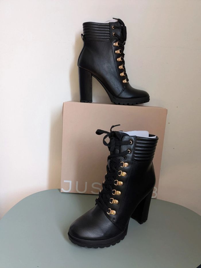 Bottines à lacets Shandee  40.5 - photo numéro 7