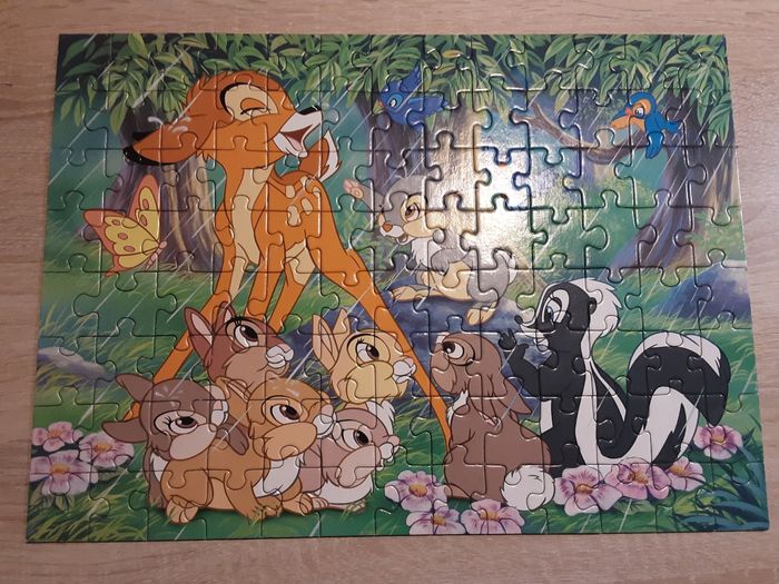 Puzzle 100 pièces bambi - photo numéro 2