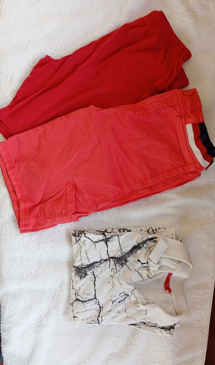 Lot vêtements garçon taille 10 ans été