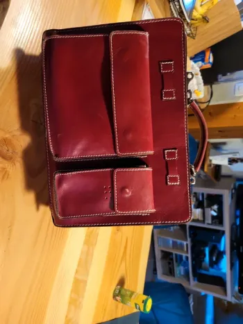 Cartable cuir