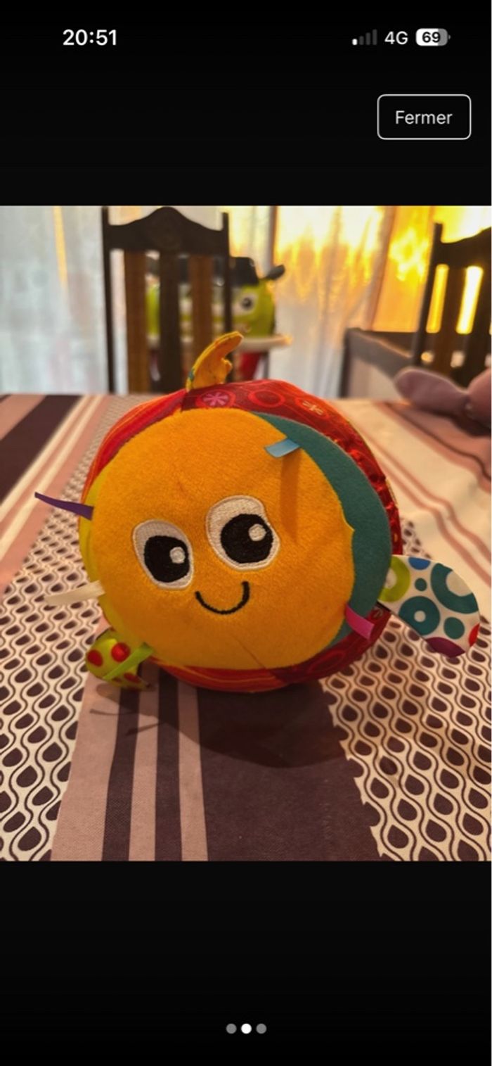 Peluche poisson globe lamaze - photo numéro 2