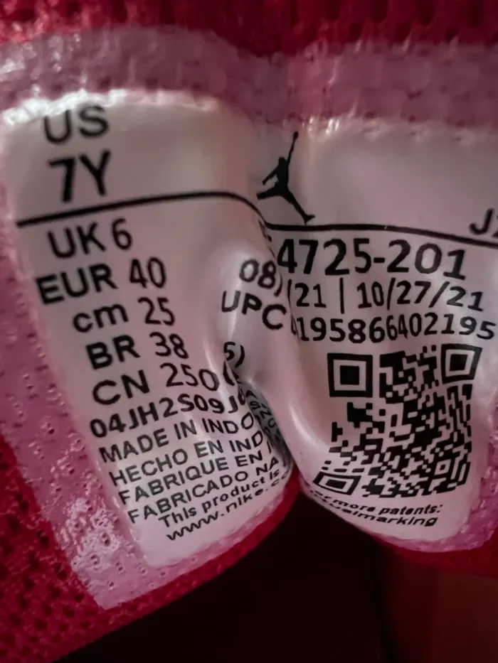 Nike Air Jordan 1 Mid Light Cardinal Curry - 40 - photo numéro 8