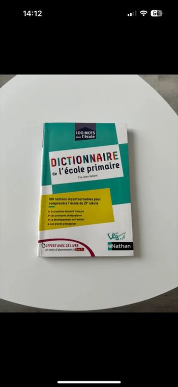 Livre dictionnaire de l’école primaire