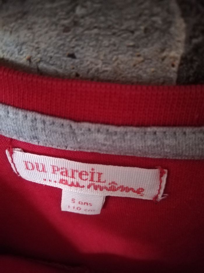 Tee shirt MC dpam 5 ans - photo numéro 2