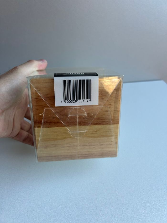 Lot de dessous de verre en verre Alizéa (neuf, emballé) - photo numéro 3