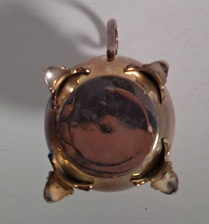 Pichet ancien en métal argenté - photo numéro 5