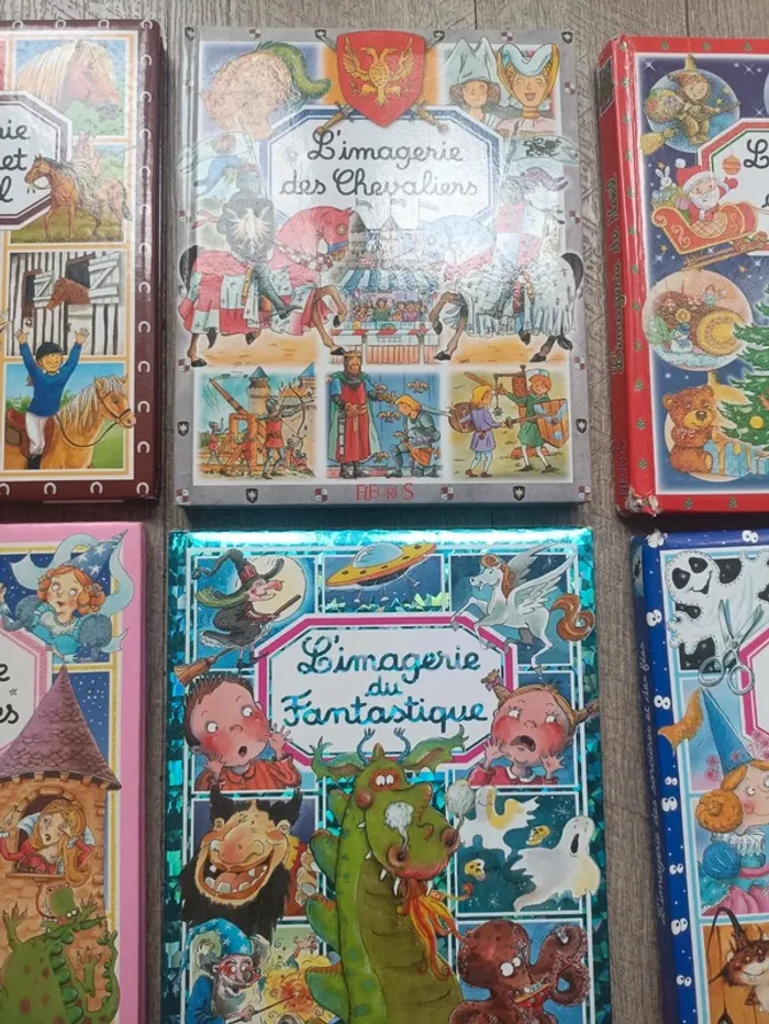 Lot de 7 livres l'imagerie pour enfant - photo numéro 4
