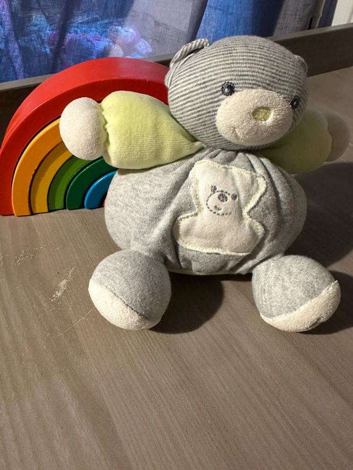 Doudou ours kaloo Zen boule Collection : Zen de Kaloo