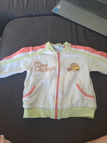 Veste zippée 12 mois
