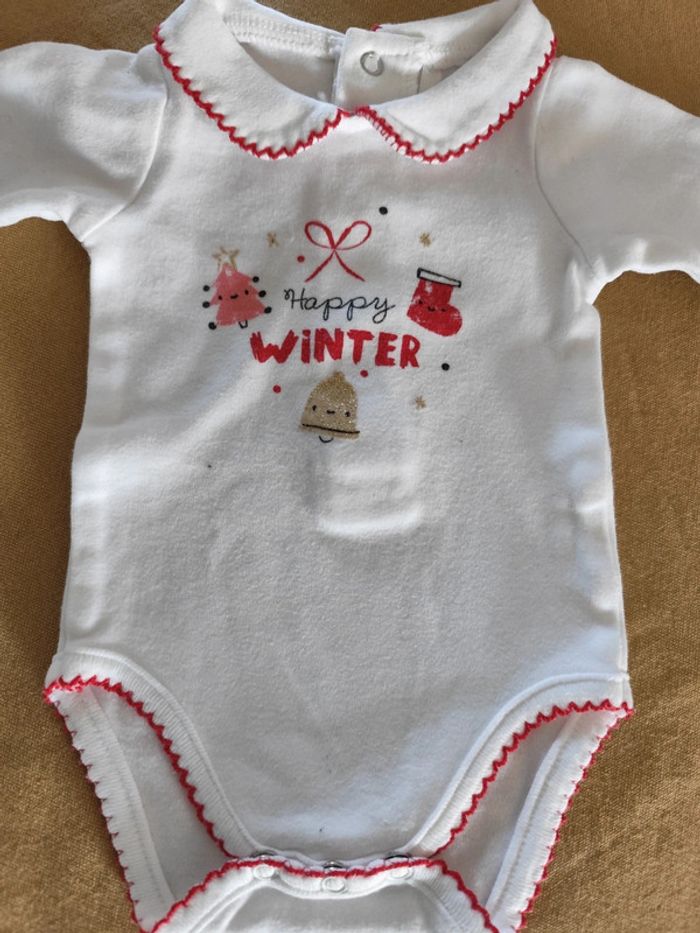 Body manches longues 1 mois - photo numéro 2