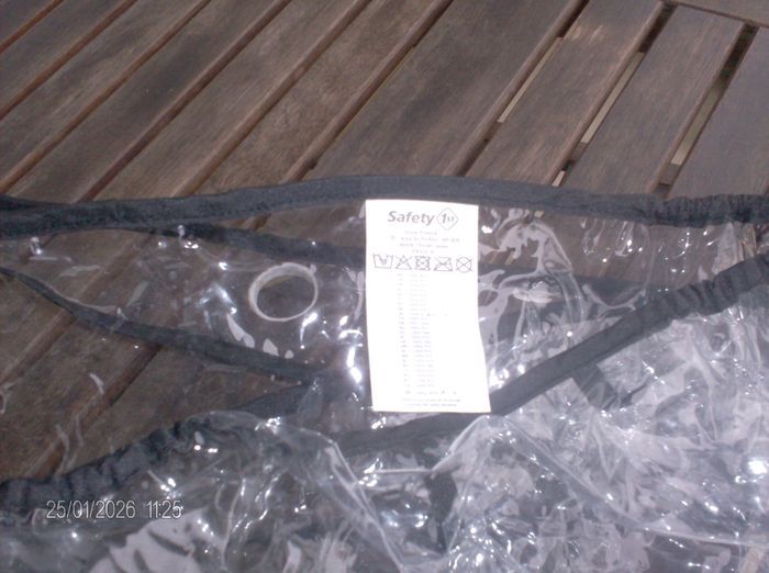 Habillage pluie neuf pour poussette 3 roues - photo numéro 3