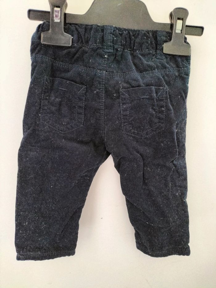 Pantalon velours 9 mois - photo numéro 2
