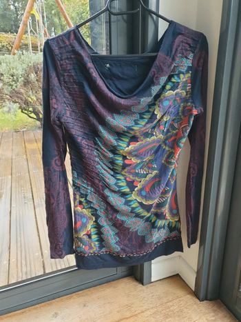 T shirt manches longues desigual