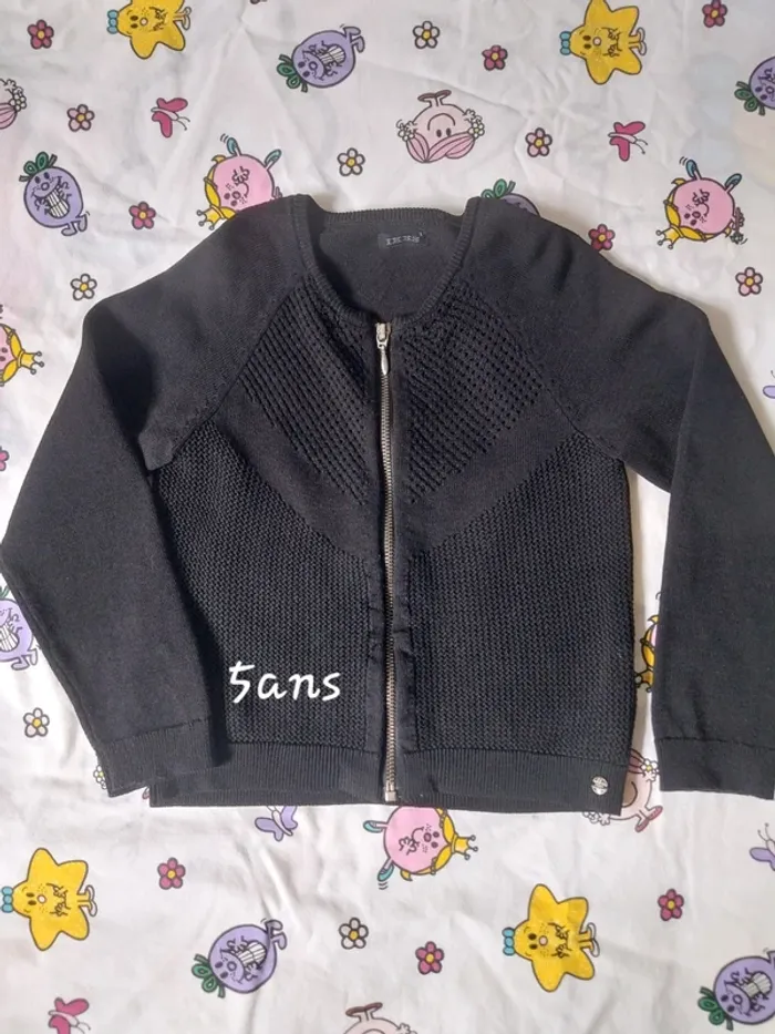 Gilet zippé T 5ans. " Ikks "