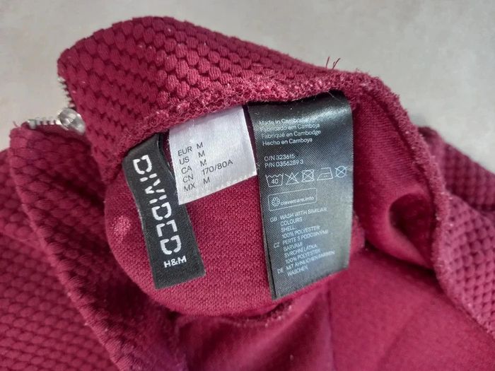 Jupe rouge H&M taille M - photo numéro 3