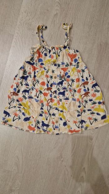 Robe bain de soleil tropicale et animaux Tape à l'œil 🌿 2 ans