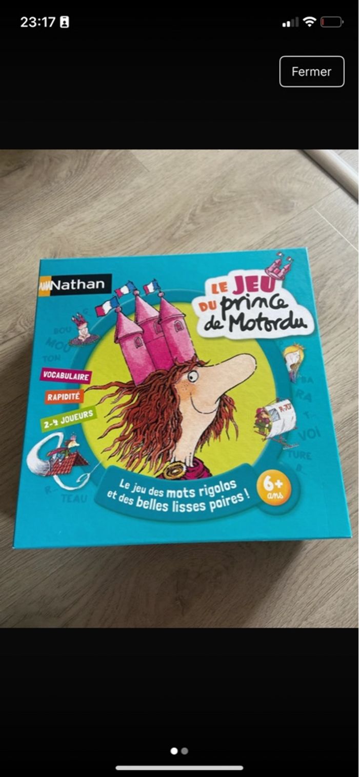 Jeu un prince de mortordu