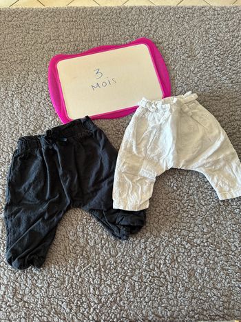 Pantalons  3 mois