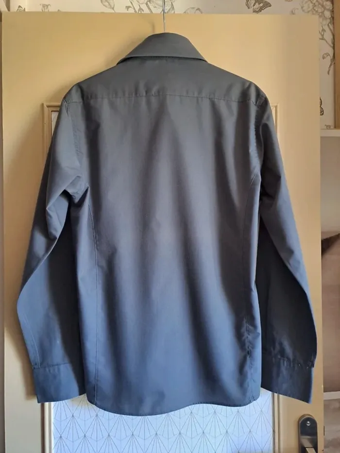 Chemise homme grise Enzo Di Milano L 41/42 comme neuve - photo numéro 6