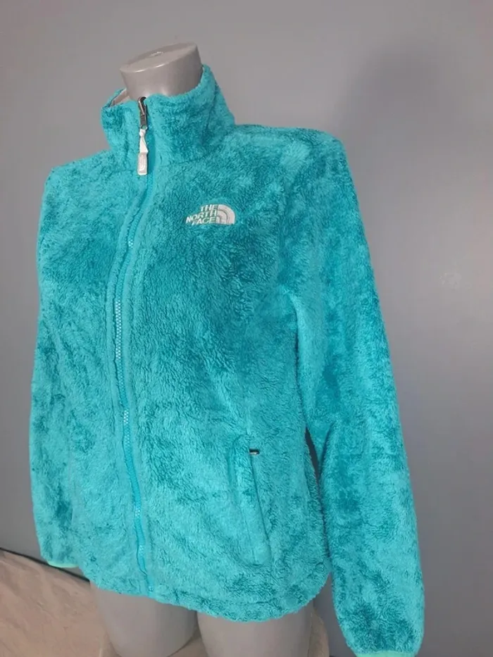 veste Polaire The North Face femme turquoise – Taille S - brodé (608) - photo numéro 6