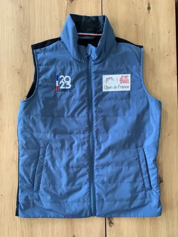 Veste sans  manches  Lamotte  2023  Open  de  France,  Chef  d’équipe  bleu clair  –  Taille unique