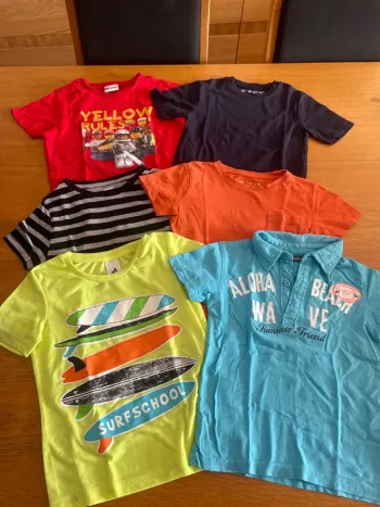 6 t-shirt garçon 5 ans