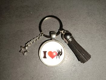 Porte clés I love judo