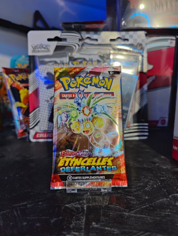 Booster Pokémon Étincelle Déferlante scellé neuf