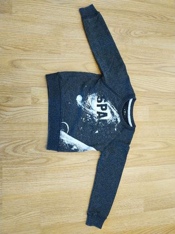 Sweat gris chiné Spao Tex