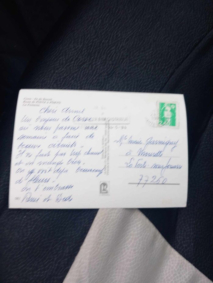 Carte postale d'une fontaine en Corse - photo numéro 3