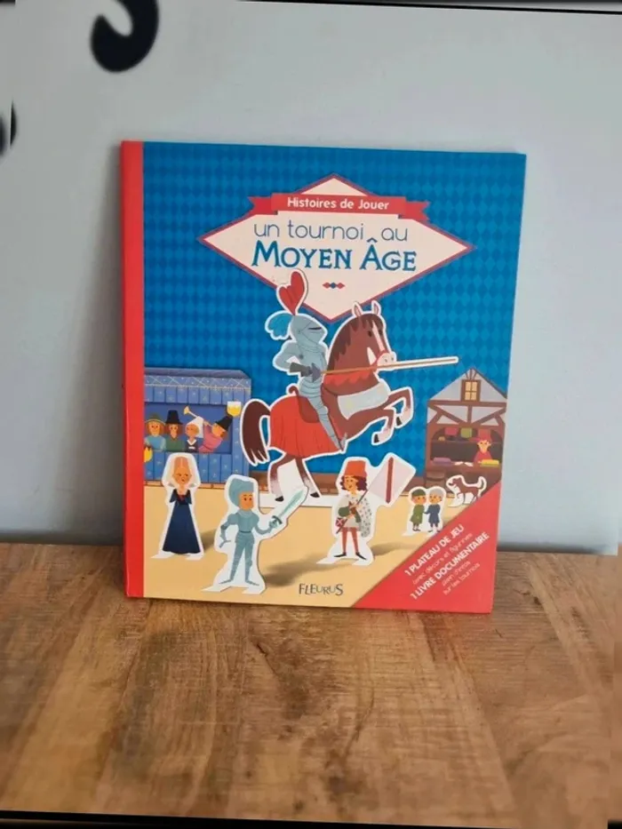 Livre de construction un tournoi au moyen age fleurus