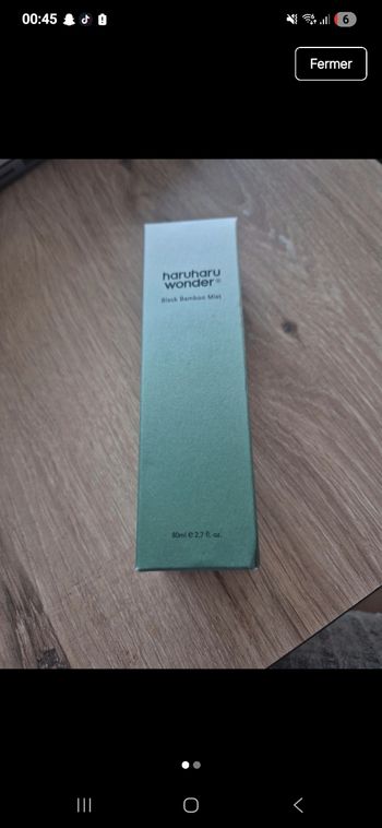🌿 Haruharu Wonder – Black Bamboo Mist (Vegan) 🌿