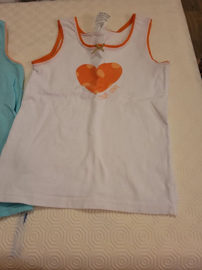 Lot de 2 chemises à bretelles 6ans - photo numéro 2