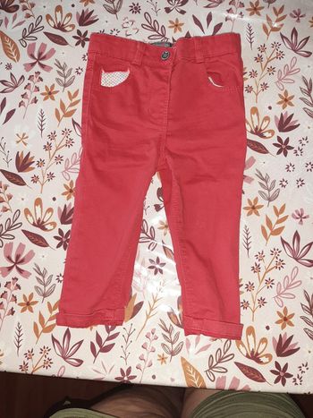 Pantalon fille 18 mois