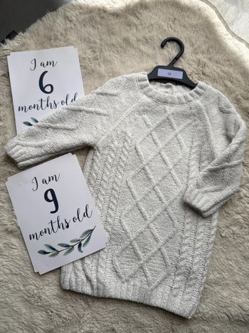 Robe en laine 6 9 mois primark