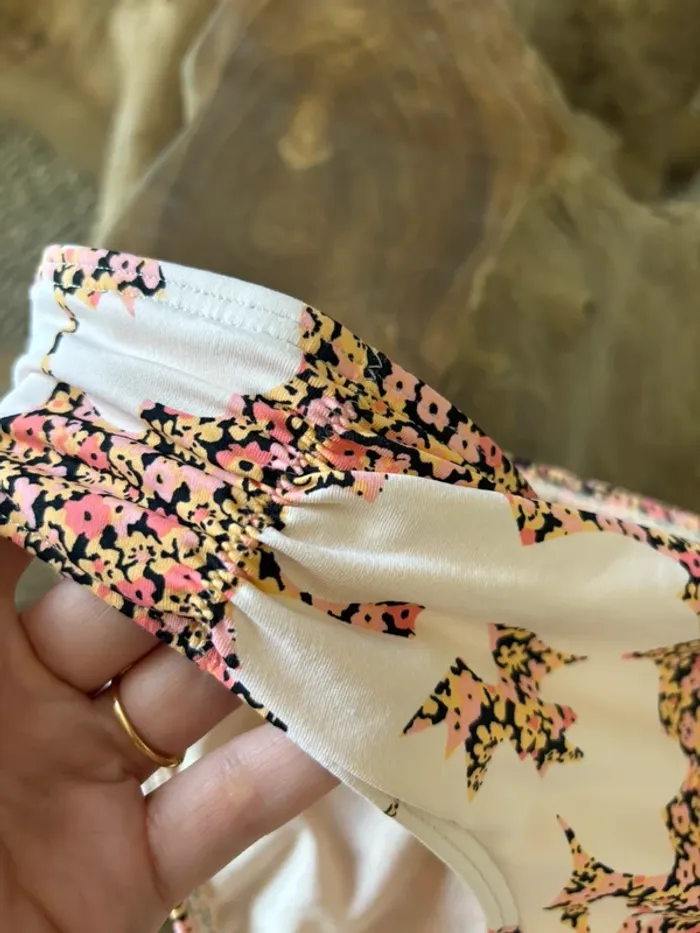 Bas de maillot de bain Roxy fleur rose clair M femme - photo numéro 5