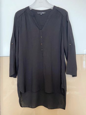 Chemise noire femme 38