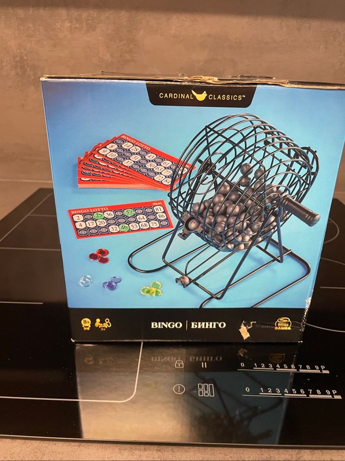 Jeu loto avec cage
