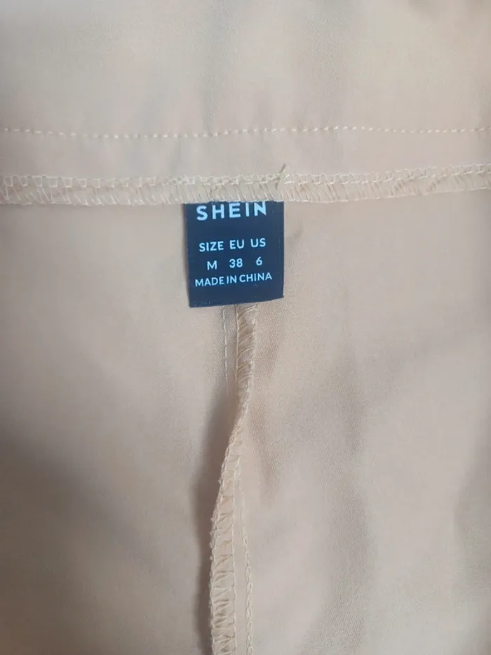 Ensemble pantalon et top jaune moutard shein - photo numéro 8
