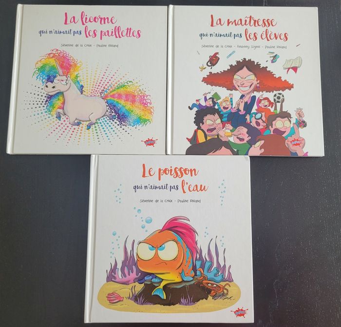 Livres collection "qui n'aimait pas"