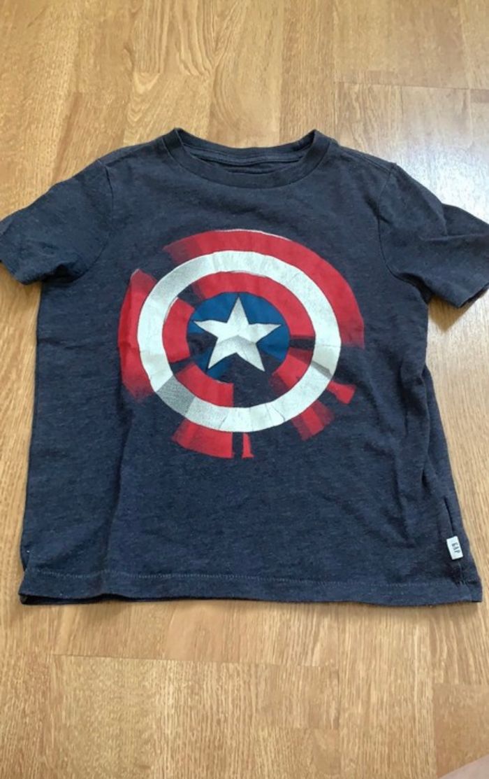 T-shirt Captain America - photo numéro 3