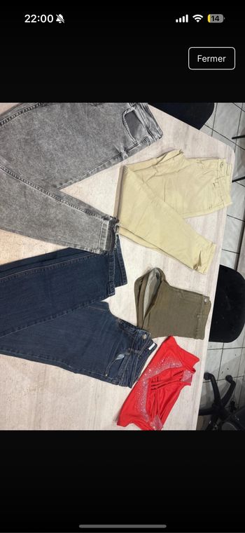 Lot vêtement femme