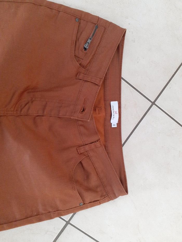 Jeans marron  T40 Jacqueline riu - photo numéro 3