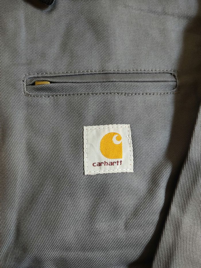Carhartt détroit jacket gris taille XL - photo numéro 4