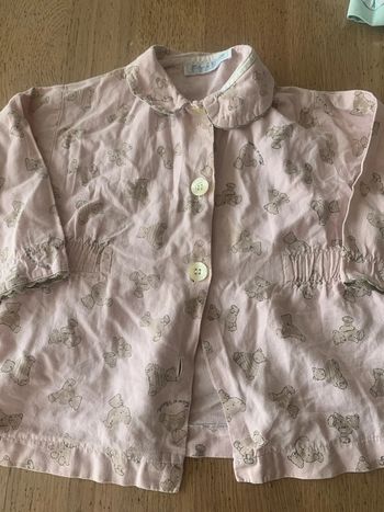 Veste de pyjama tartine et chocolat